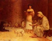 Preparing For The Festival Of Anubis - 埃德温·朗斯登·朗